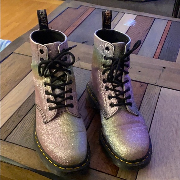 Dr. Martens Shoes - Dr. Martens 1460 Pastel rainbow Authentic size 9